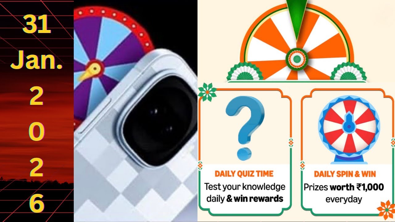 Amazon Daily Quiz Time Quiz Answer Today | Amazon Daily Spin Quiz Answer Today | Funzone Quiz Answer