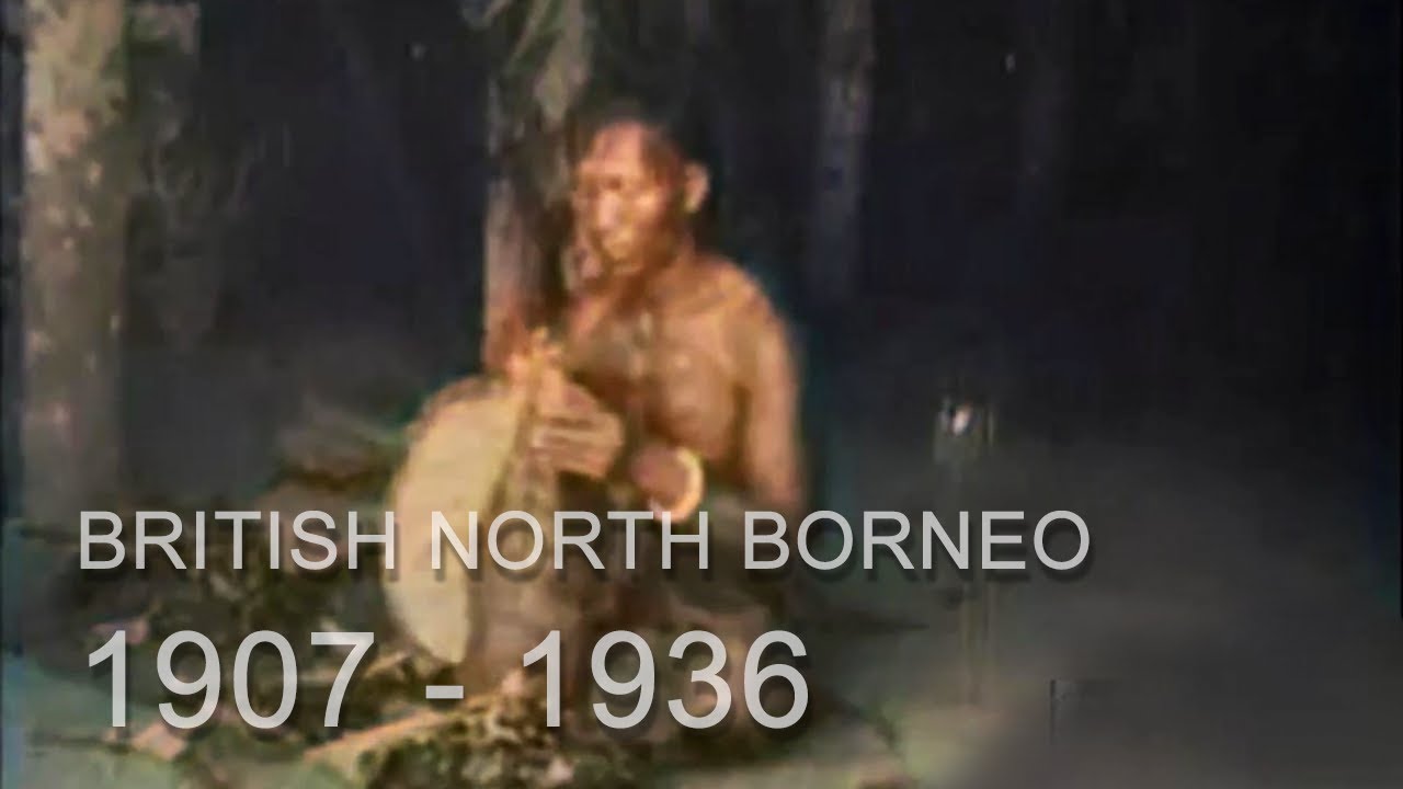 British North Borneo 1907-1936 - Colorized Using Deep Learning AI
