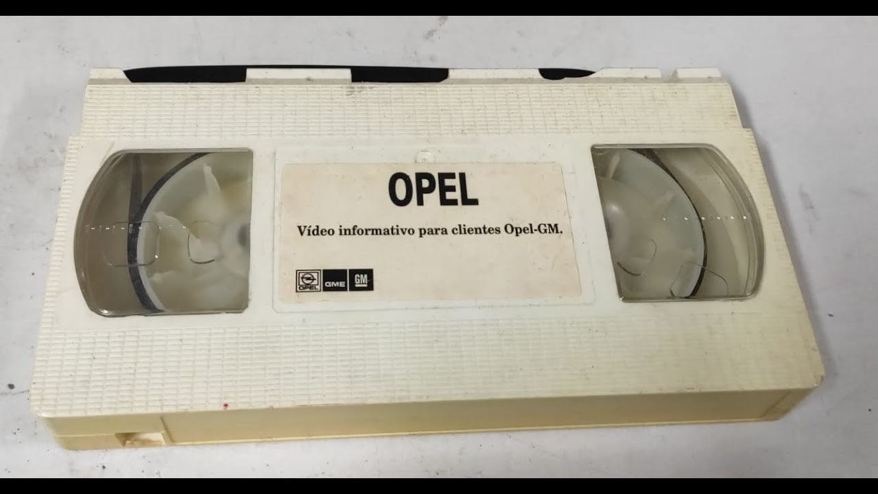 VHS Promocional Opel 1990