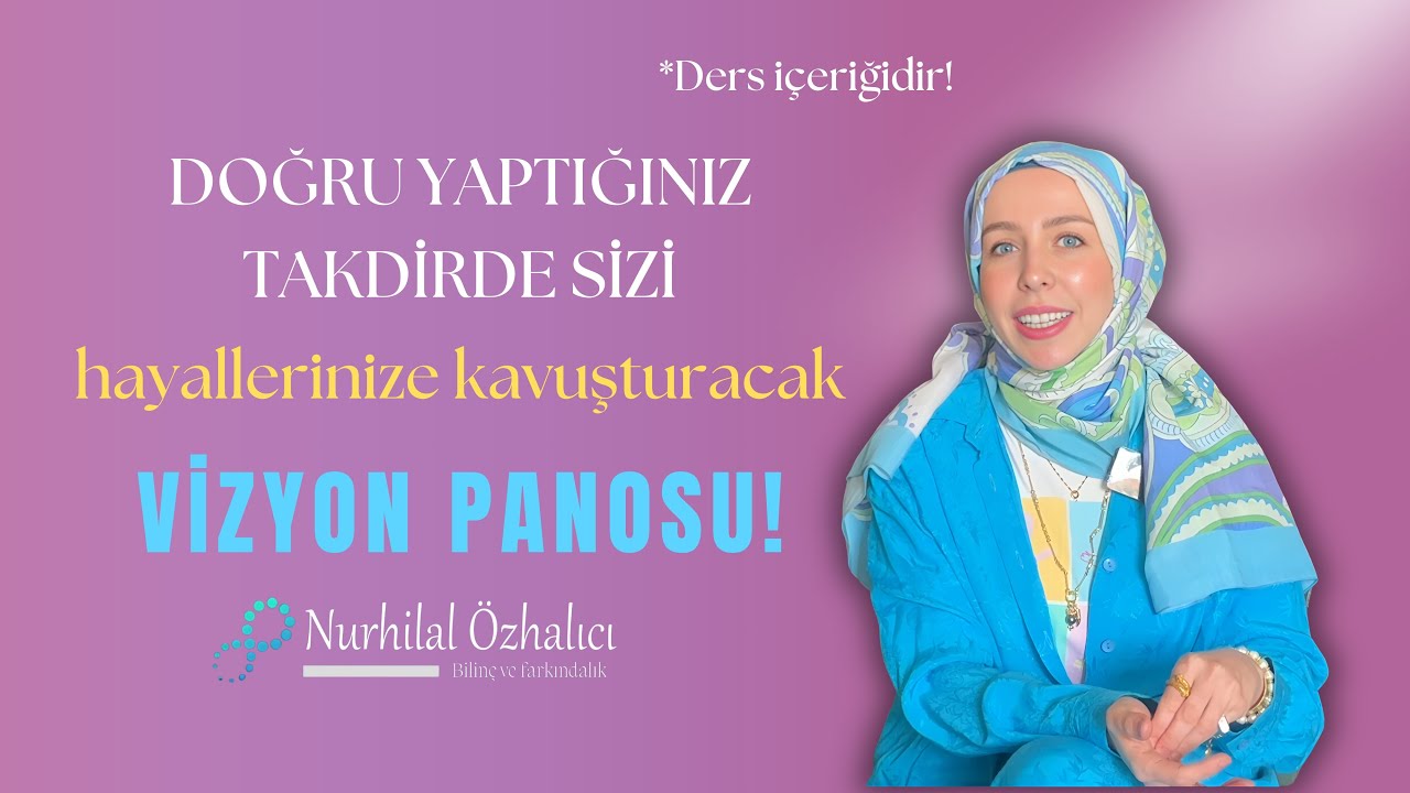 Vizyon panosu en doğru şekilde nasıl yapılır? | ￼ Beklediğin işaret geldi!￼