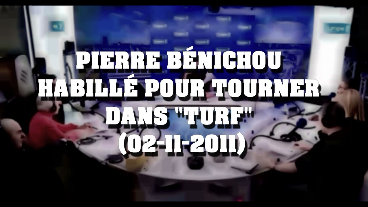 On va s'g&ecirc;ner - Pierre B&eacute;nichou habill&eacute; pour tourner dans Turf (02-11-2011)