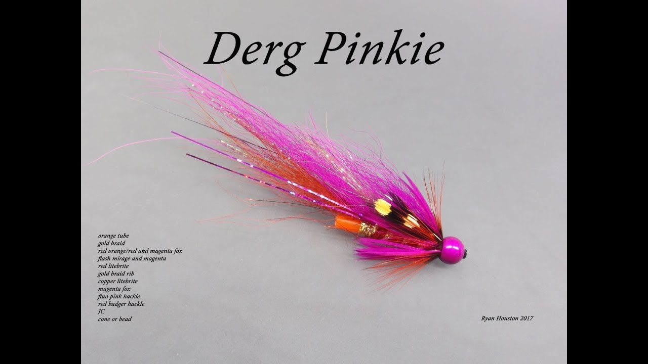TYING THE DERG PINKIE SALMON TUBEFLY WITH RYAN HOUSTON 2017