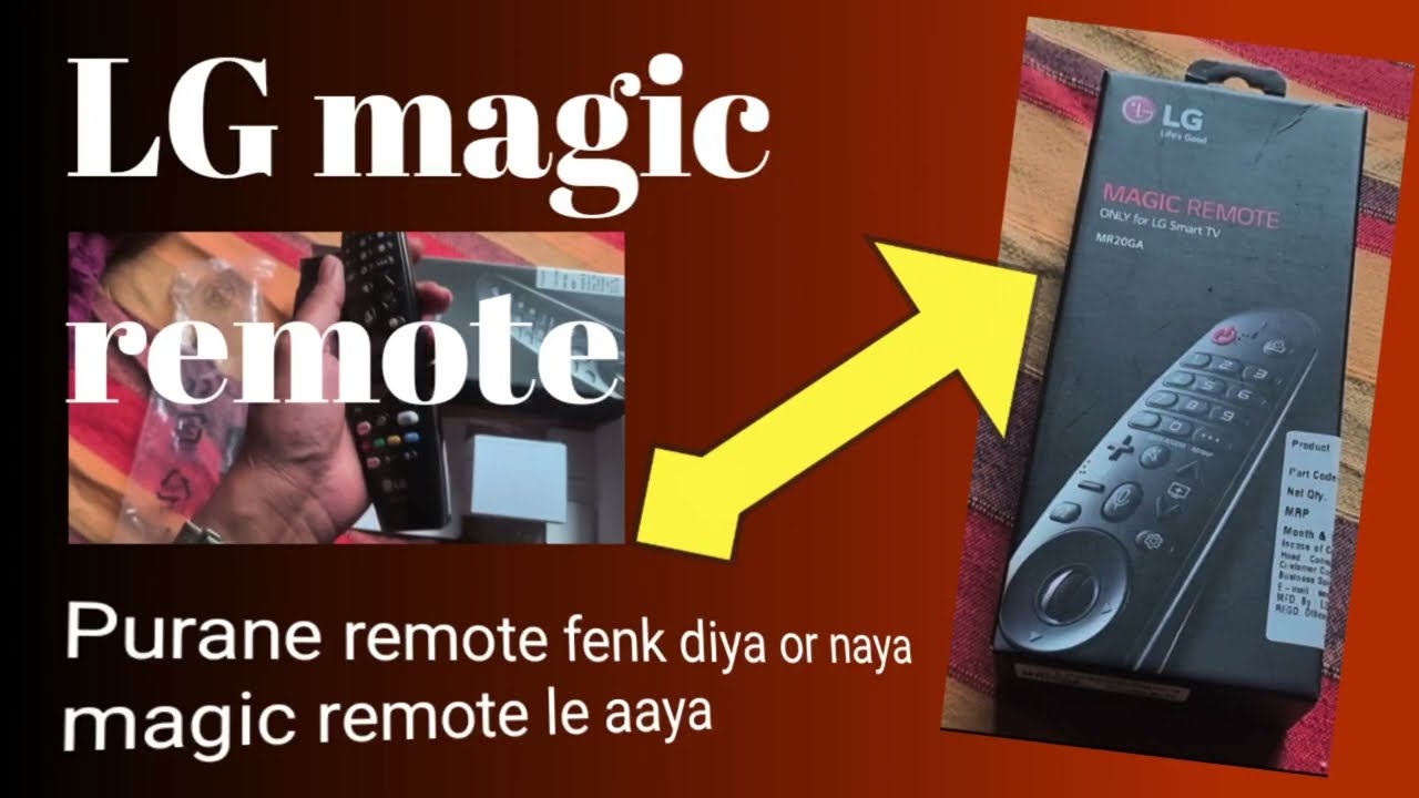 How to pair unpair and rest LG remote...