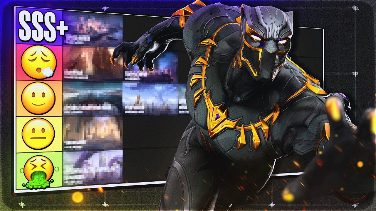 Рейтинг всех карт в Marvel Rivals As Black Panther