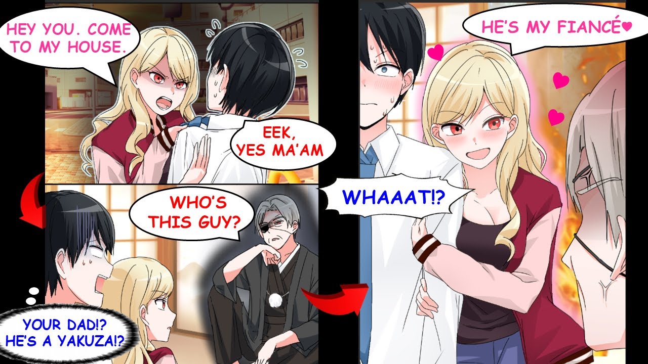 My Classmate, the Yakuza Boss’s Daughter, Introduced Me as Her Fiancé to Her Father.[Manga Dub]