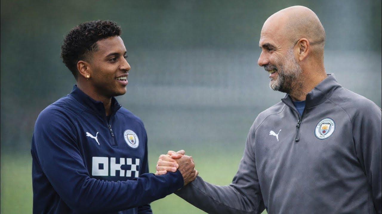 RODRYGO BACK ON THE GRASS AS MAN CITY ERA KICKS OFF 💙⚽