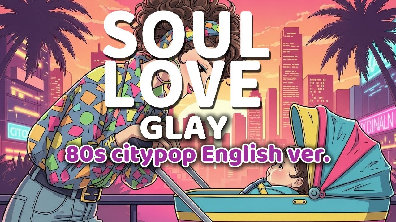 SOUL LOVE ｰ GLAY ｰ 英語歌詞80s City Pop Ver English Lyrics