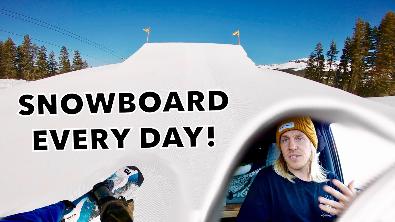 HOW TO SNOWBOARD EVERY DAY FOR FREE, & LIVE YOUR DREAM!