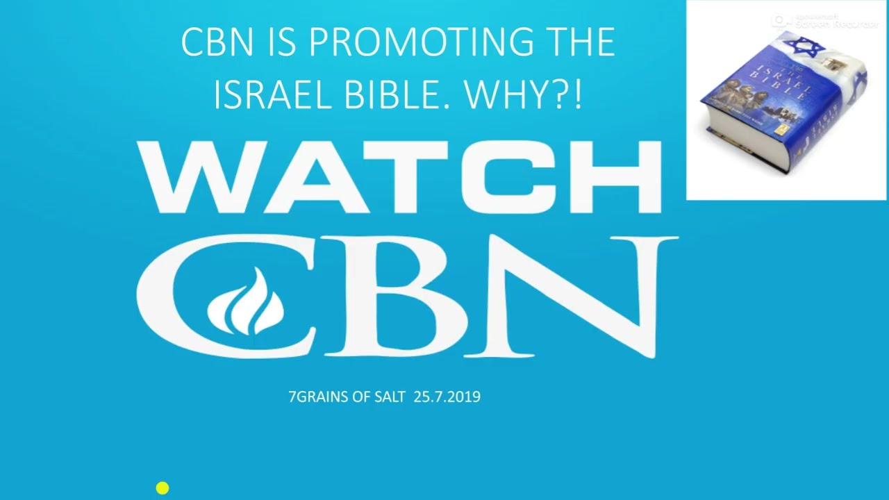 CBN Israel Bible (Re-Upload)