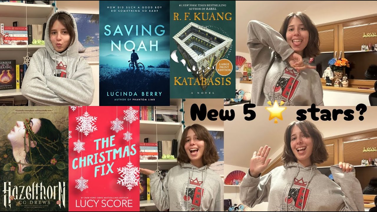 All the Books I Read in November! (Chaos + Opinions)| Bookmas Day 5