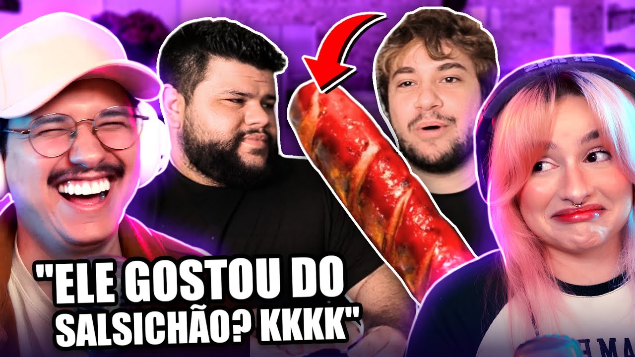 o maior HOT DOG COREANO com Bruninzor | React Thiago Quatroque