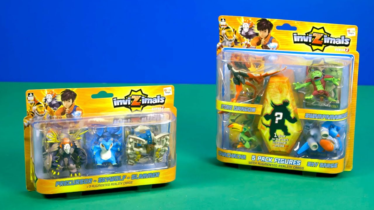 Invizimals | Packs de figuras con realidad aumentada
