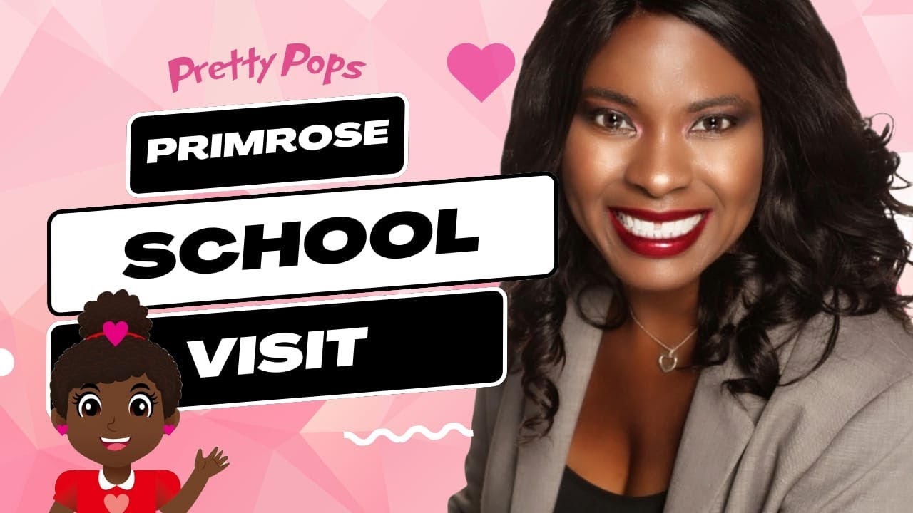 PRETTY POPS visits Primrose School (Midtown) | Fun | Play | Learning | Educational | Author Visit