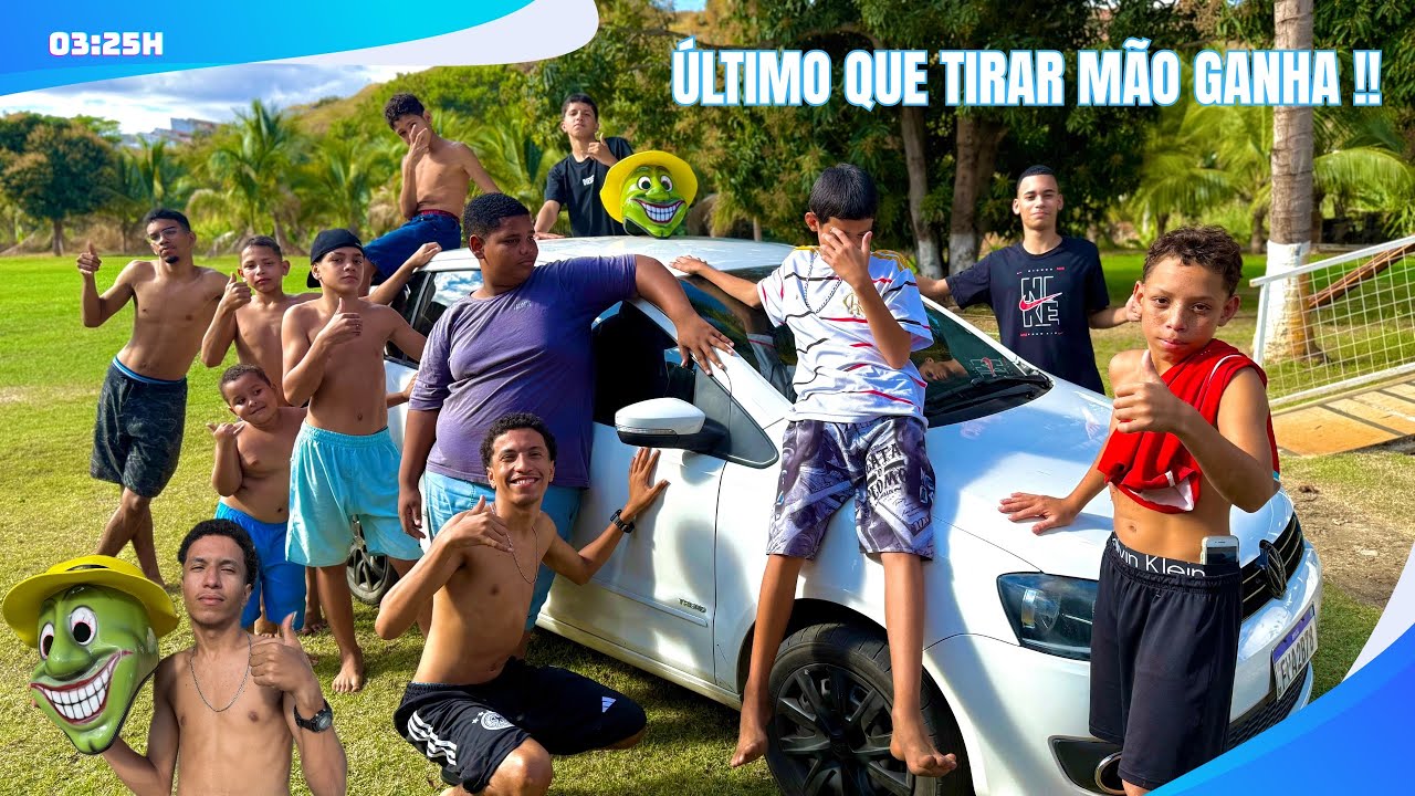 &Uacute;LTIMO QUE TIRAR A M&Atilde;O LEVA UM PERSONAGEM - DESAFIO COM A TROPA DO SINAL 🚦 