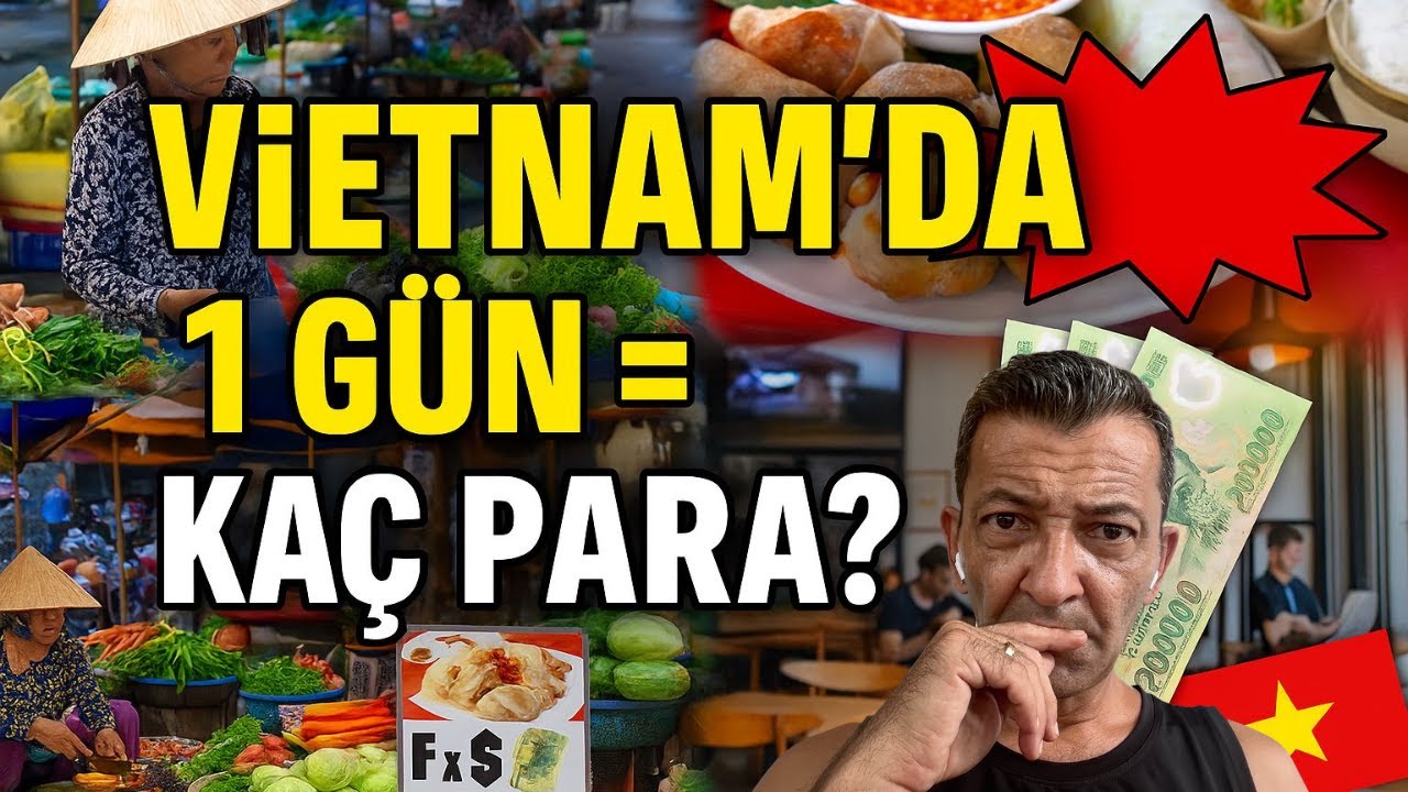 VİETNAM'DA BİR GÜNDE NE KADAR HARCADIM? #vietnam #travel #danang #money #trip #vietnamucuzmu
