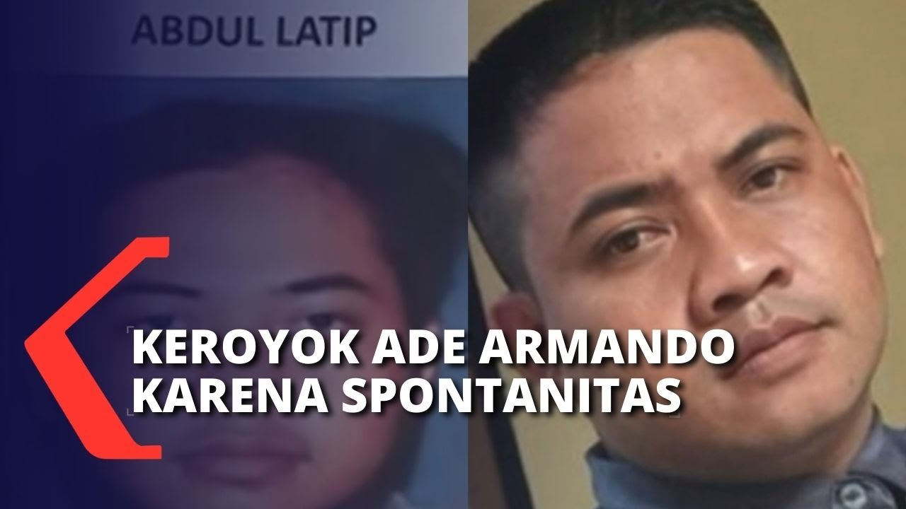 Salah Seorang Penganiaya Ade Armando, Abdul Latip Sebut Aksi Keroyok Didorong Spontanitas