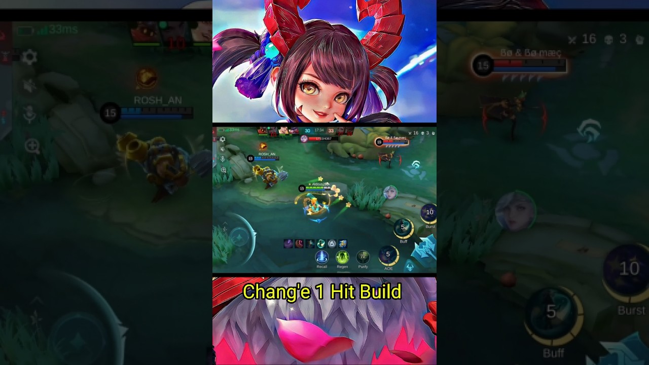 Chang'e 1 Hit Damage build 2025 ~MLBB #mlbb #change #build