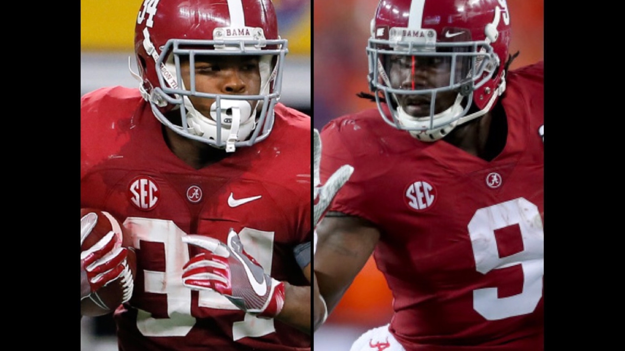 Damien Harris & Bo Scarbrough || 
