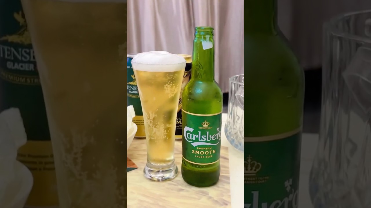 Carlsberg beer #carlsberg #beer #coldbeer #alcoholicbeverage #cheers #beerbottle #drink #song