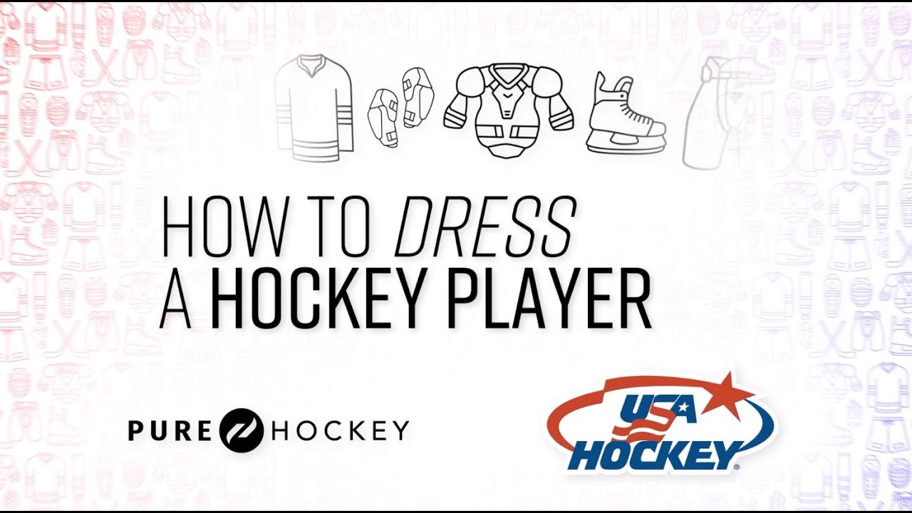 How To Dress a Youth Hockey Player