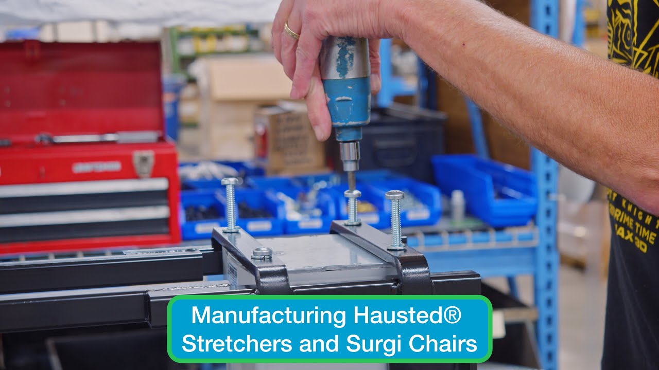 Manufacturing Hausted&reg; Stretchers and Surgi Chairs at Our Advanced USA Facility