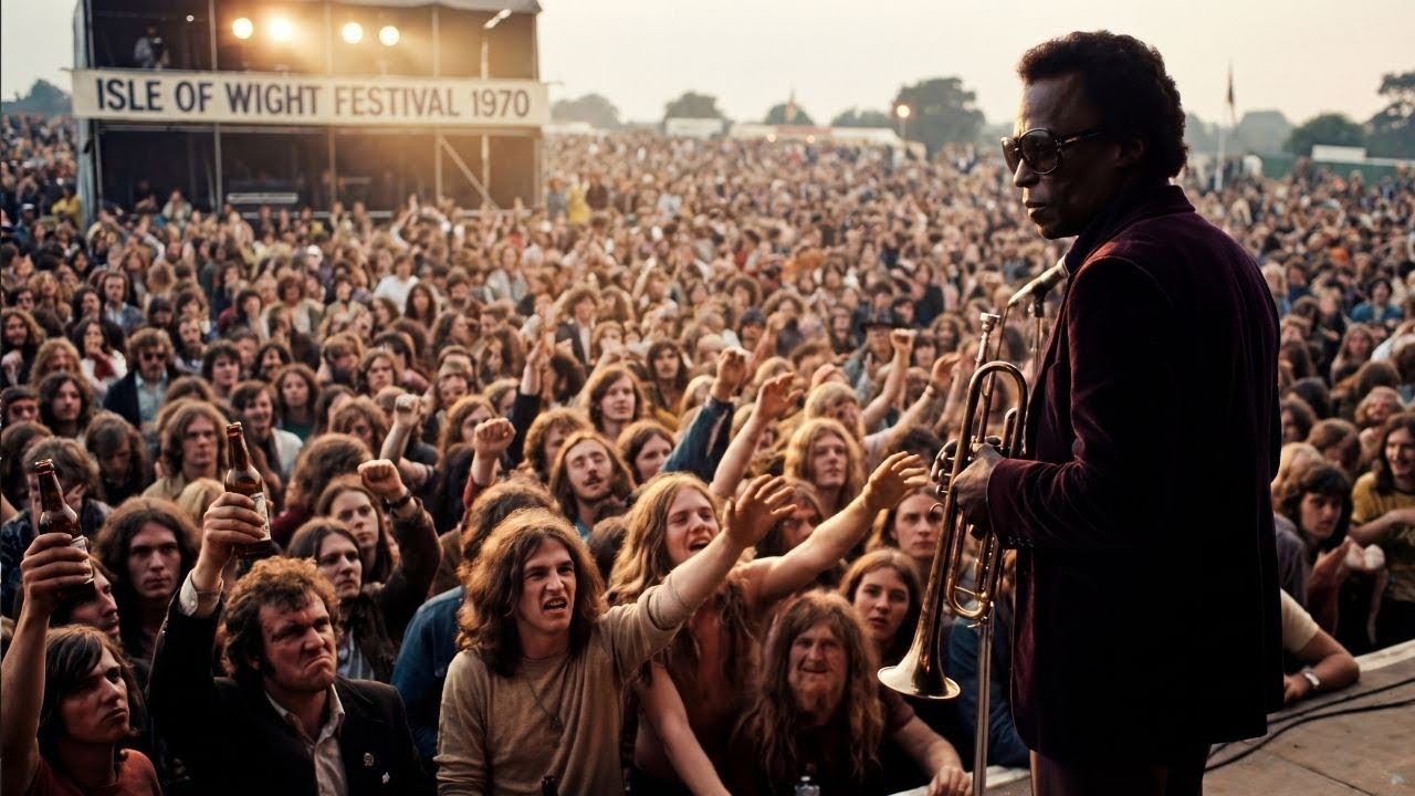 Miles Davis walked into 600,000 BOOING fans --- what happened in 10 minutes left them in TEARS  