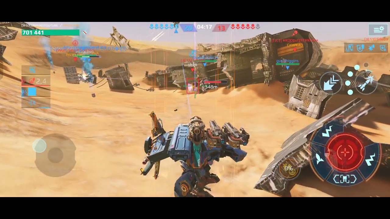 Voltei rapaziada com mais um vídeo emocionante para vcs de #warrobots #gameplay #videoviral #gamers 
