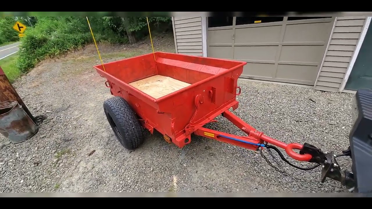 OLD MILITARY BANTAM T3 TRAILER TO UTILITY TRAILER PROJECT