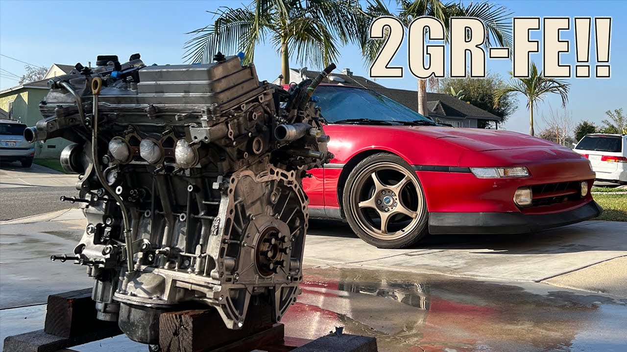 Building a V6 Toyota MR2 in 5 minutes! (2GR-FE)