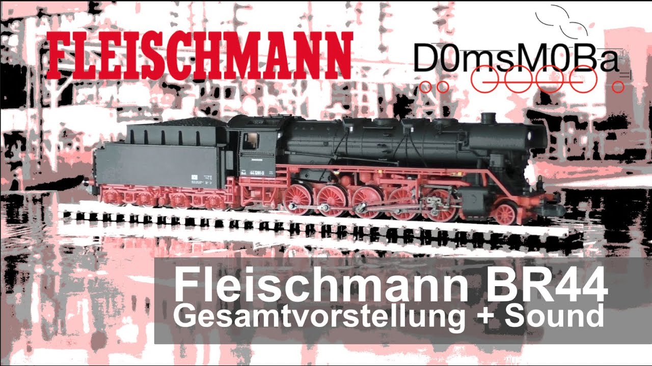 Fleischmann BR44 - 714476 - Vorstellung + Sound
