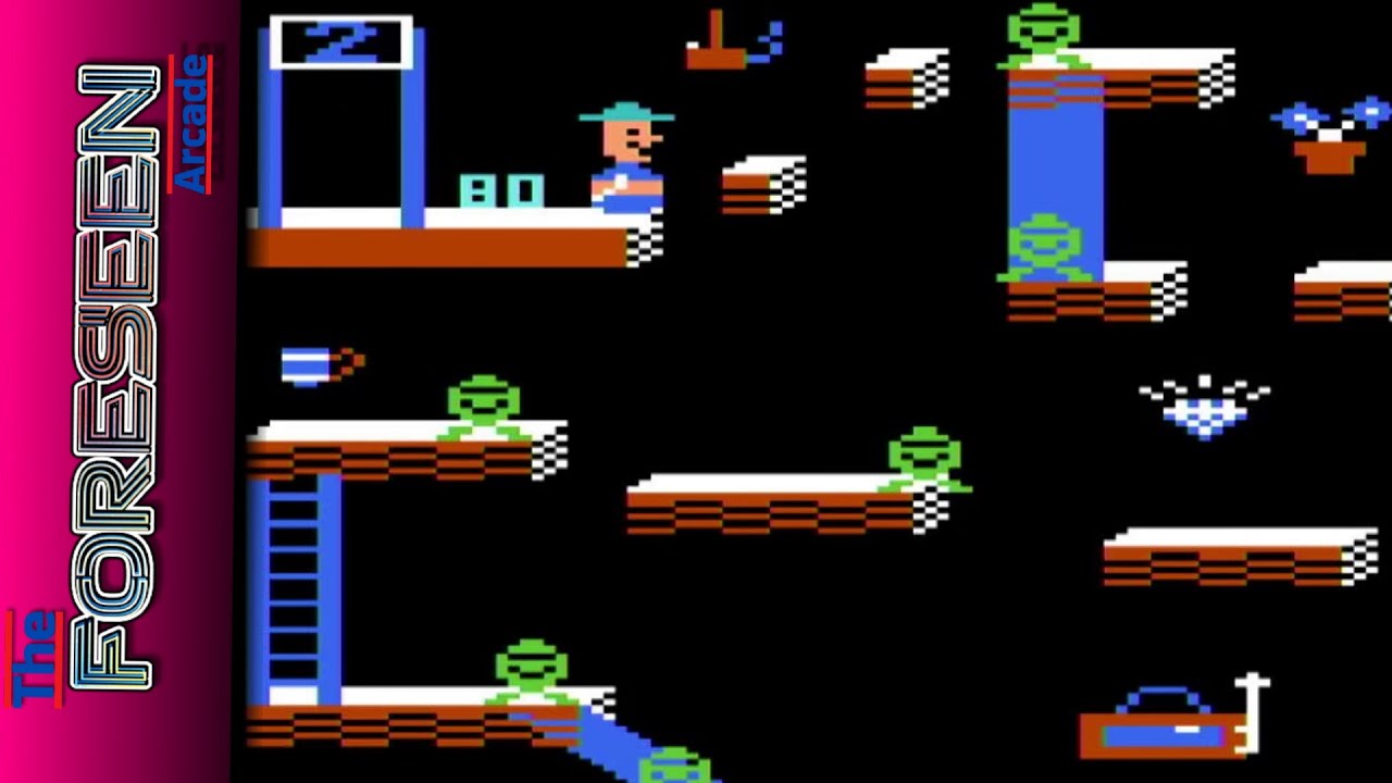 Bounty Bob Strikes Back - Atari 7800 Gameplay