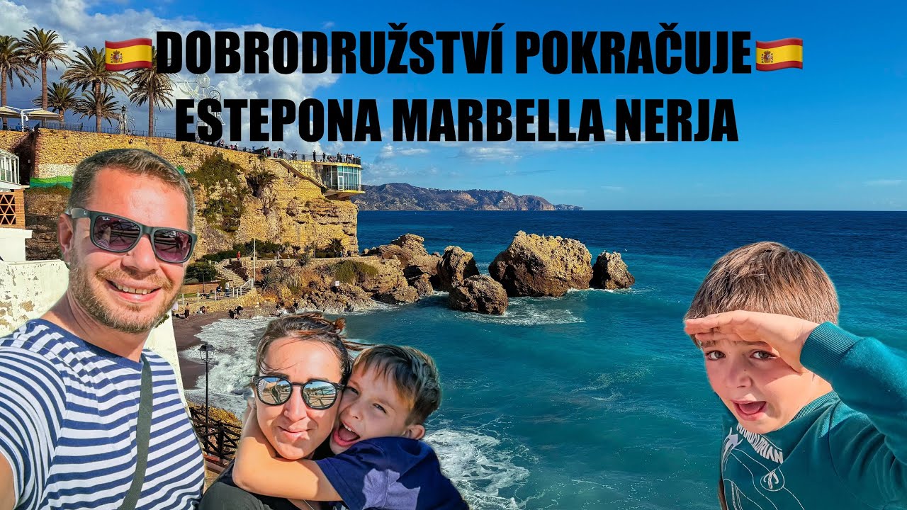 Pláže, bílé vesničky a kempování u moře 🌊🚐 | Marbella, Nerja & Torrenueva