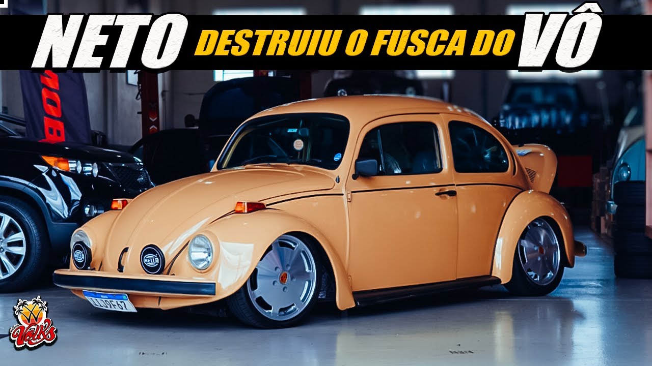 NETO PEGOU O FUSCA DO AVÔ E FEZ ISSO AI !!!
