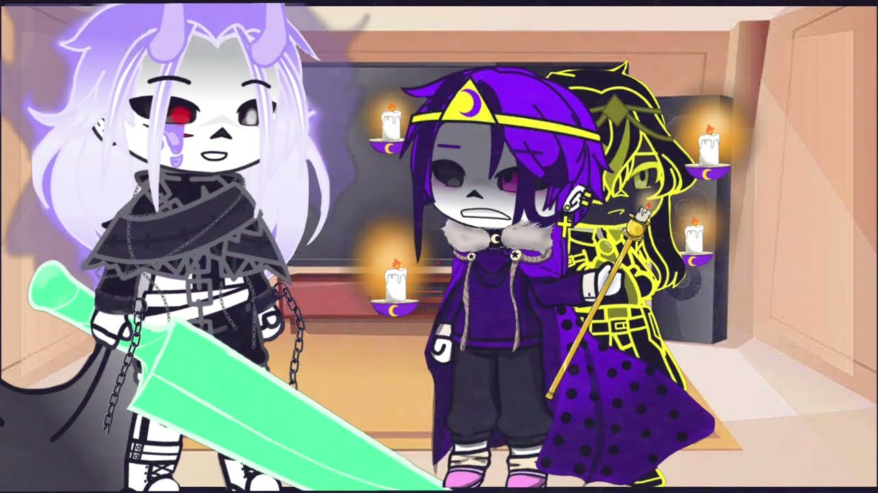 （OG）Sans au's React to Shattered Dream（My video） Part.7 ||  酣睡的貓(つω｀)～ || MY AU