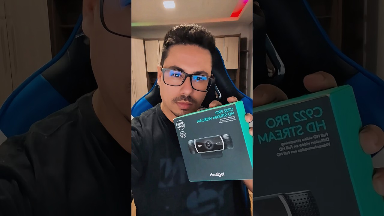 Melhor webcam custo benef&iacute;cio Logitech C922 Pro Melhor webcam custo benef&iacute;cio
