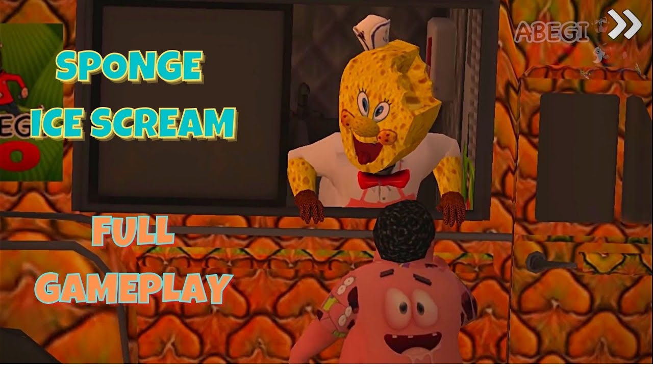 Sponge Ice Scream Full Gameplay