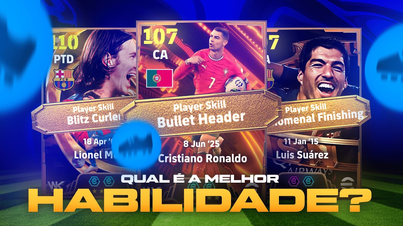 QUAL A HABILADADE MAIS ROUBADA DO EFOOTBALL??