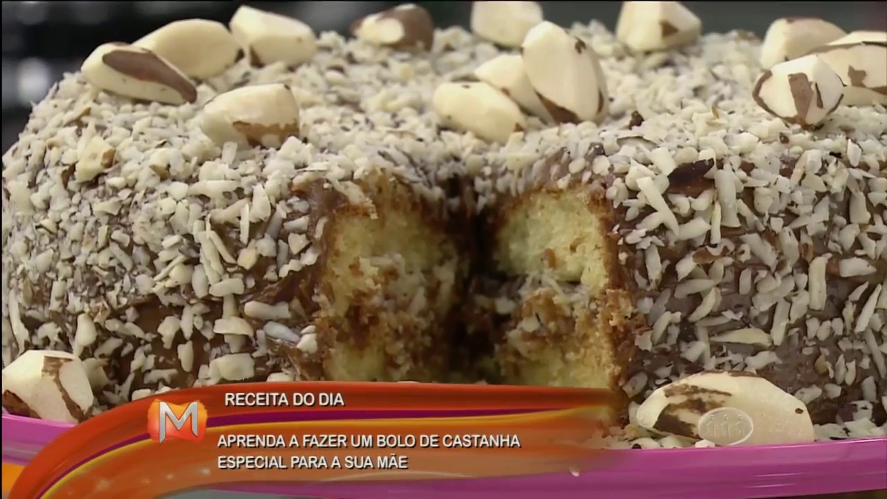 MAGAZINE | Aprenda a preparar Bolo de Castanha