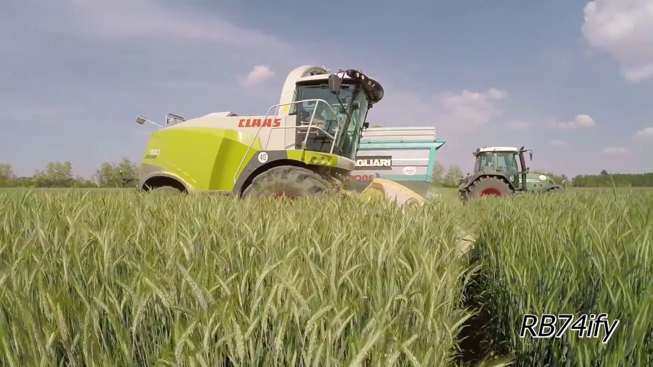 Triticale Silage 2016 - CLAAS Jaguar 980, FENDT and JOHN DEERE Tractors