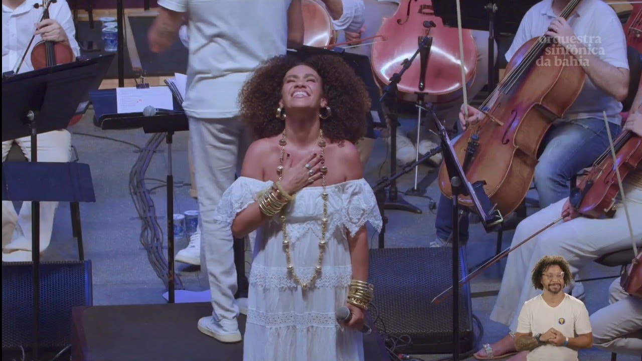 Mariene de Castro canta com a OSBA em homenagem a Caetano Veloso