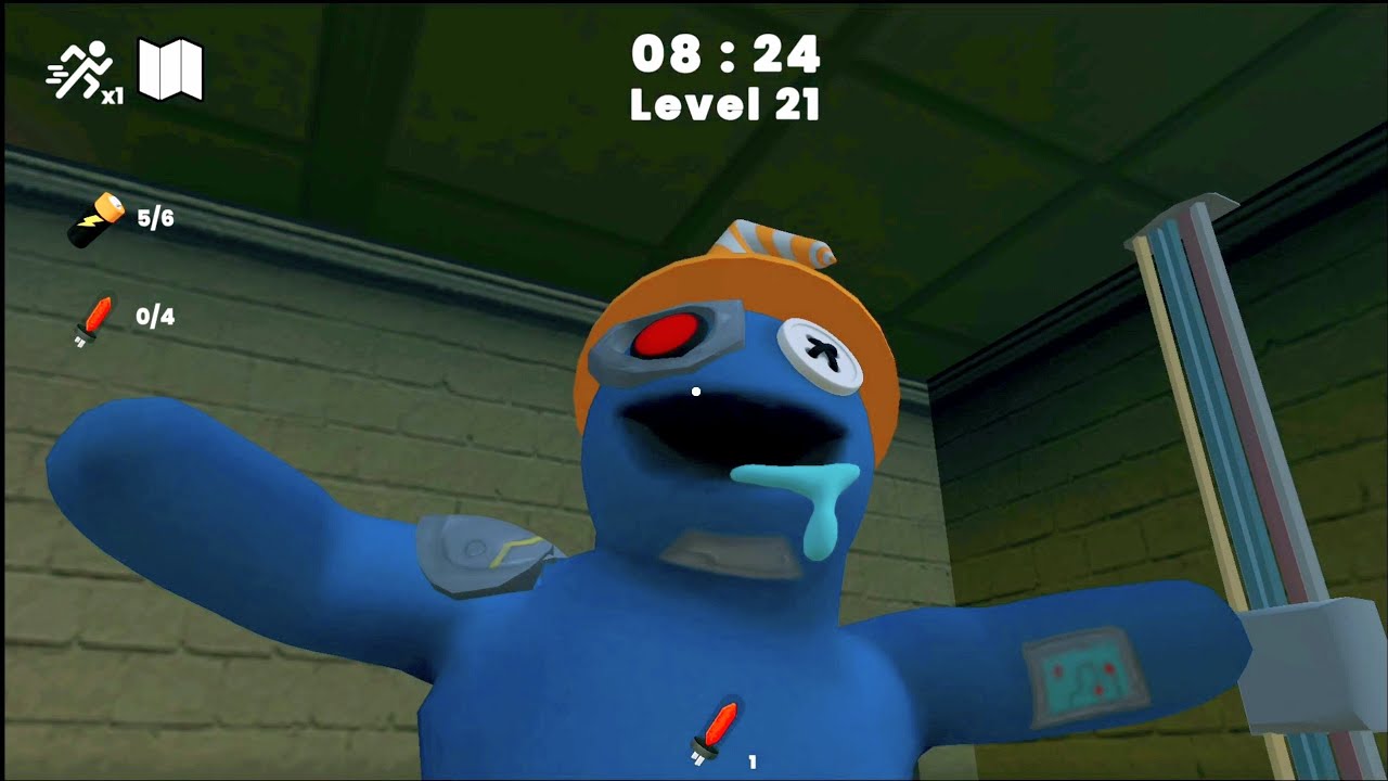Blue monster rainbow friends room level 21 gameplay walkthrough game review
