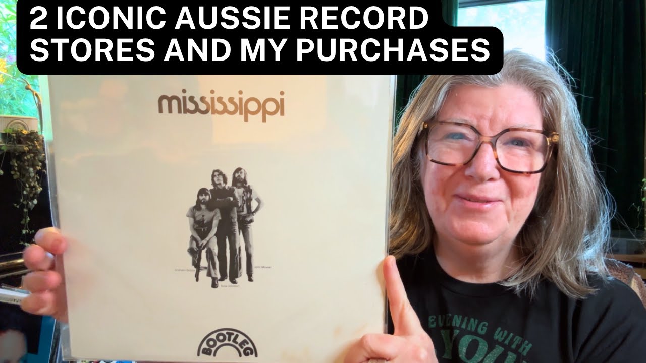 2 Australian record stores iconic and my vinyl purchsaes
