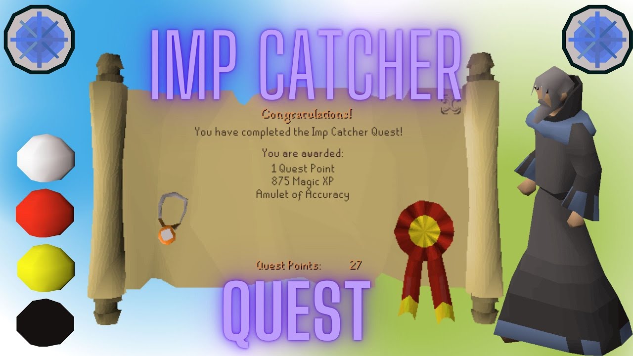 OSRS IMP CATCHER QUEST EN ESPAÑOL OLD SCHOOL RUNESCAPE