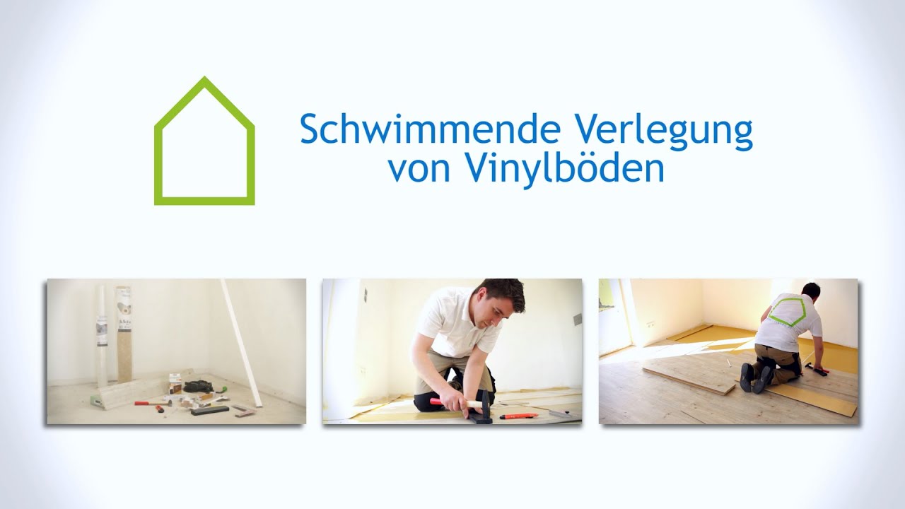 Vinylboden schwimmend verlegen | Anleitung casando