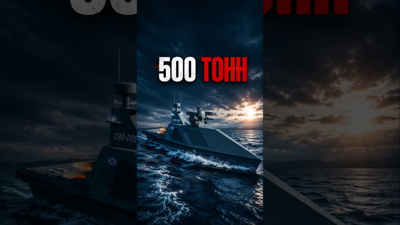 В России строят первый 500-тонный морской беспилотник #бэк #вмф #армия #беспилотник #корабль