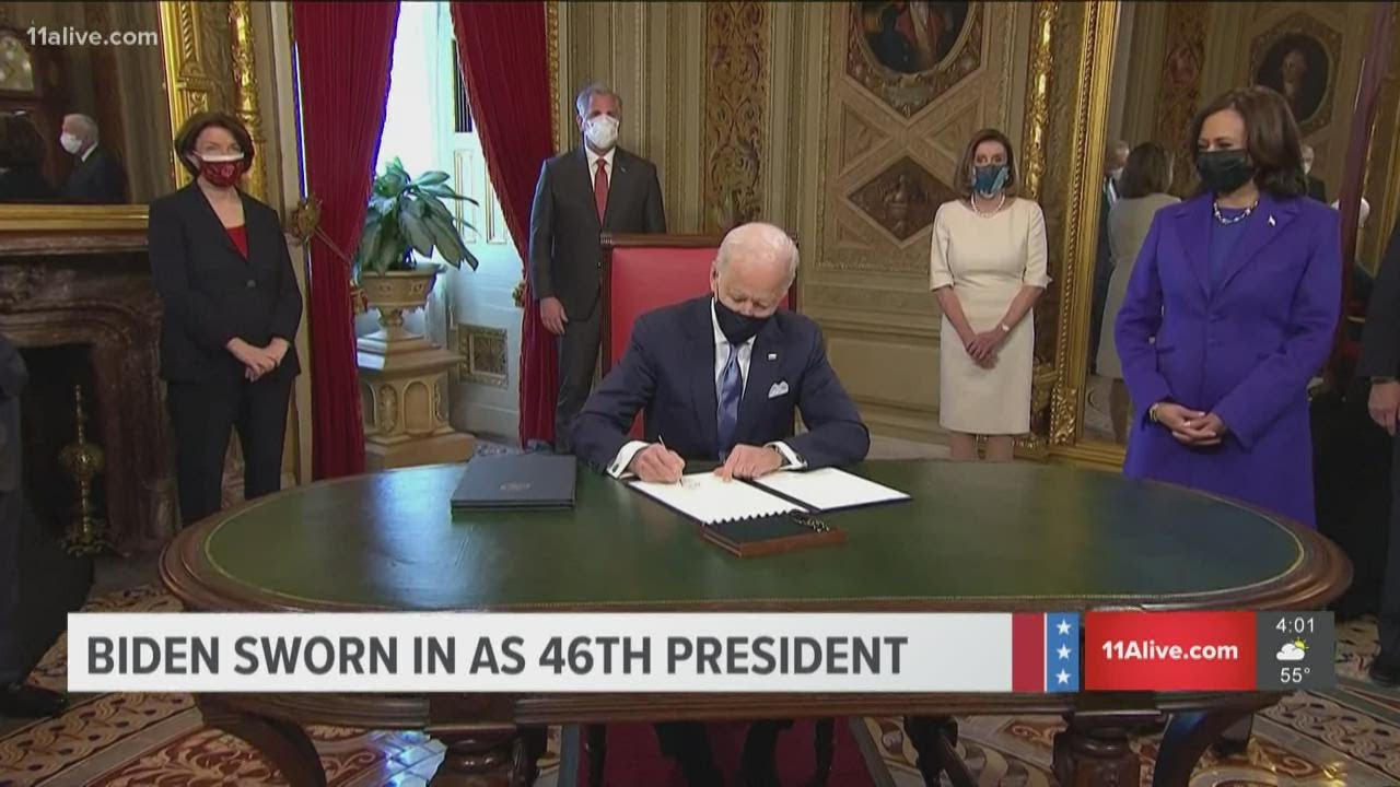 Joe Biden sworn in as 46th president | Inauguration Day Highlights