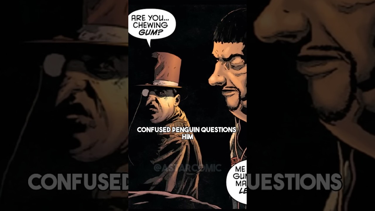 Why Penguin Is So Feared | #youtubeshorts #shorts #dc #penguin #batman #comics