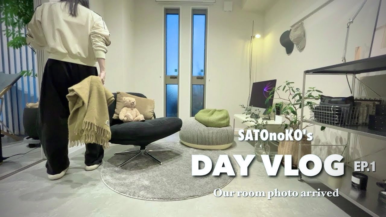 ついに、部屋に飾る写真が届いた日｜名古屋で手土産とスタバ｜Day in my life