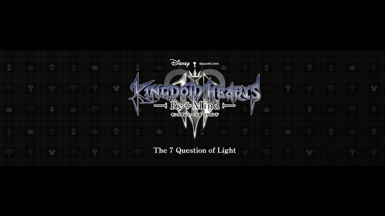 Co-director of Kingdom Hearts III Re Mind, Tai Yasue Interview. The 7 Question of Light