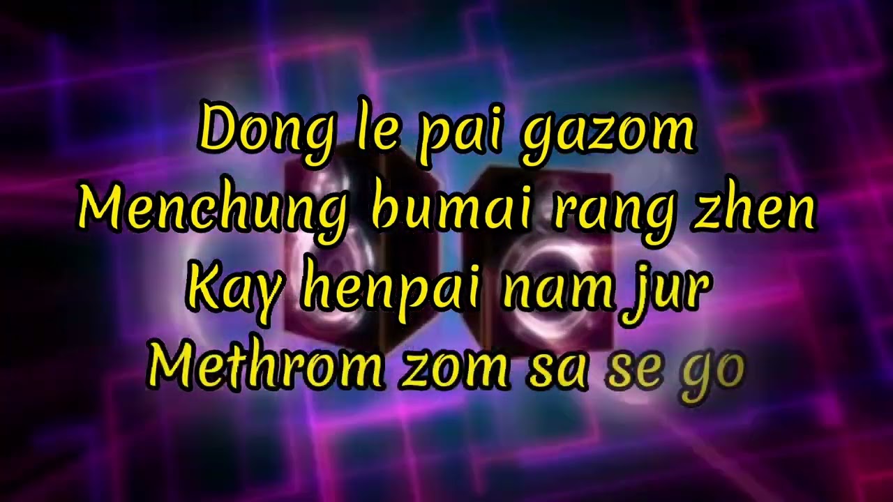 Dance your life [vocal off] | Dechen pem | Namgay jiggs | Bhutanse karaoke lyrics